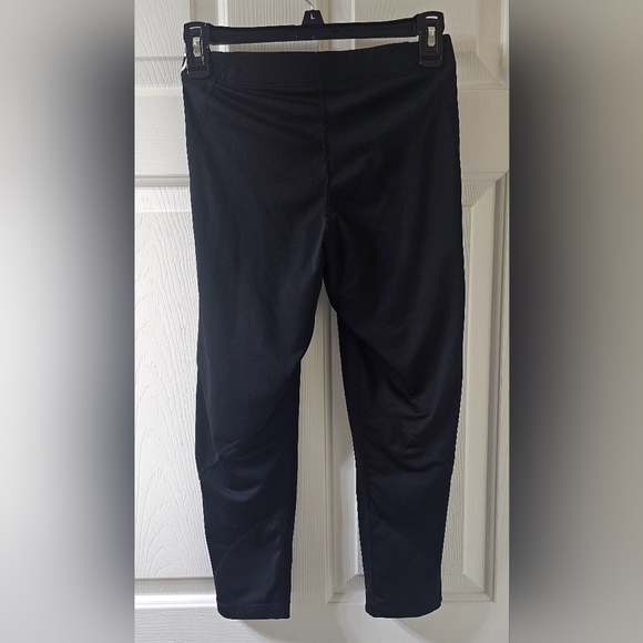 Nike Pro cropped/ ankl athletic Medium Black leggings - Picture 2 of 6